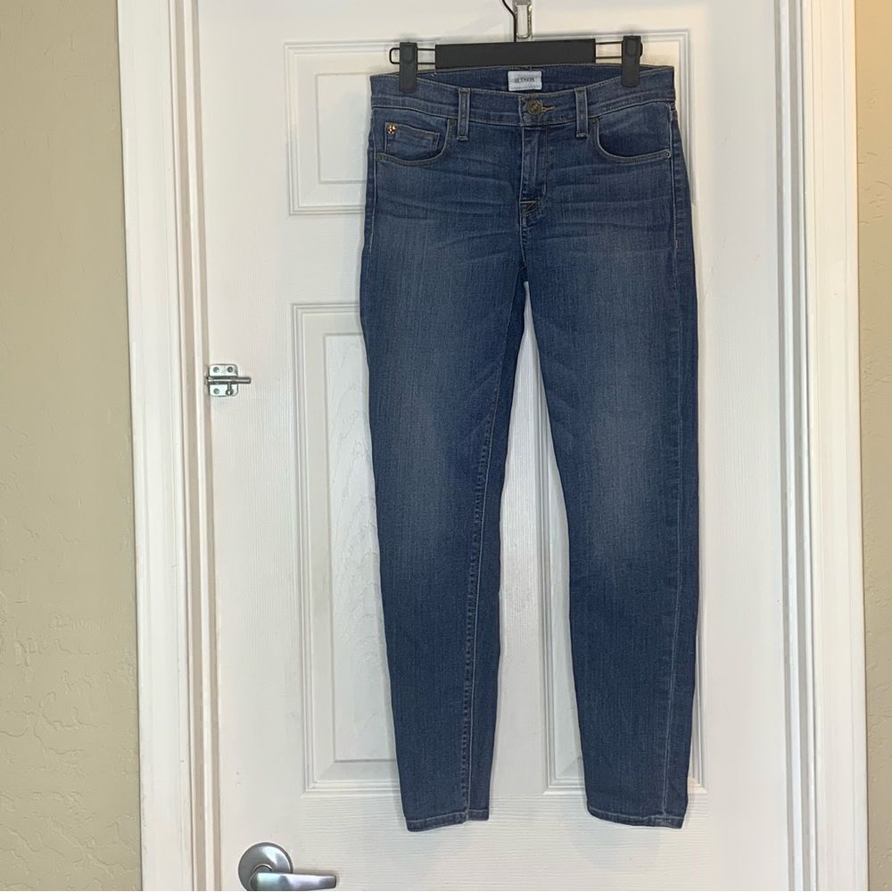 Hudson Krista Crop Super Skinny Jeans Size 26